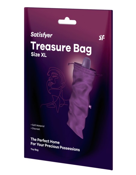 Pochette de Rangement Treasure Bag XL Violet Pochette de Rangement Treasure Bag XL Violet