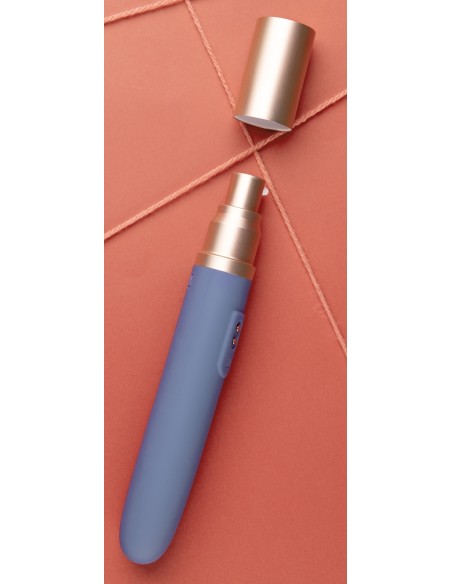 Mini-Vibro avec Compartiment Lubrifiant Traveling 9 x 2.5cm