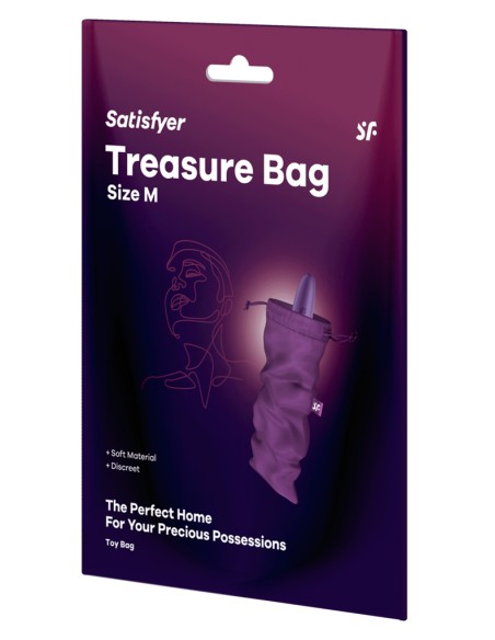 Pochette de Rangement Treasure Bag M Violet Pochette de Rangement Treasure Bag M Violet