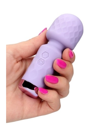 Mini Wand Vibrator Loveline 12 cm Violet