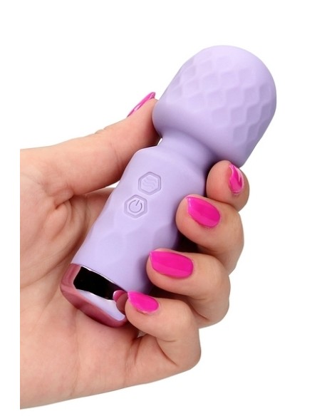 Mini Wand Vibrator Loveline 12 cm Violet