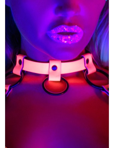 Harnais Glow In The Dark L/XL Rose