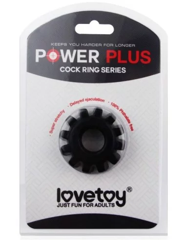 Cockring Power Plus Wheel Noir
