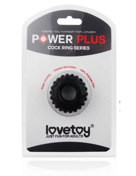 Cockring Power Plus Squall Noir Cockring Power Plus Squall Noir