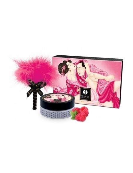 Poudre de Massage Délectable Émotion de framboise 75gr