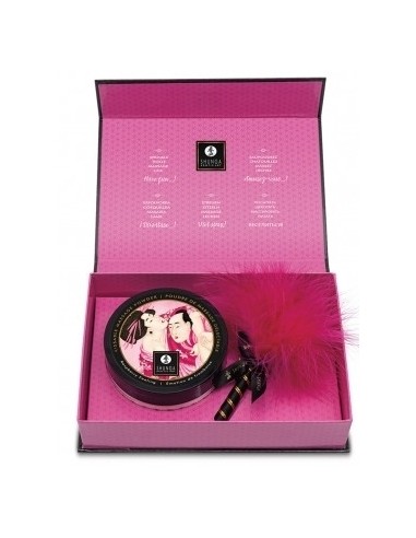 Poudre de Massage Délectable Émotion de framboise 75gr