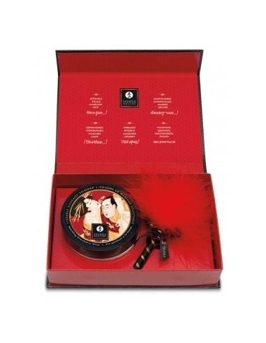 Poudre de Massage Délectable Vin Pétillant Fraise 75gr