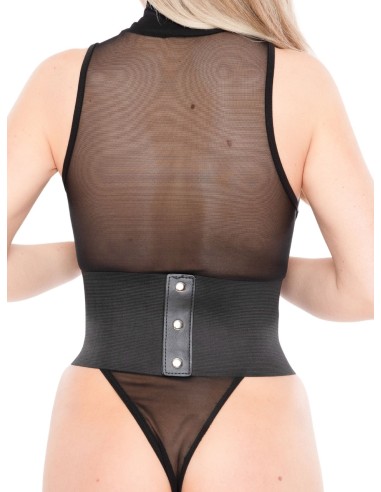 Corset À Lacets et Sangles Cinchery Noir - Guêpières et Corsets - 2