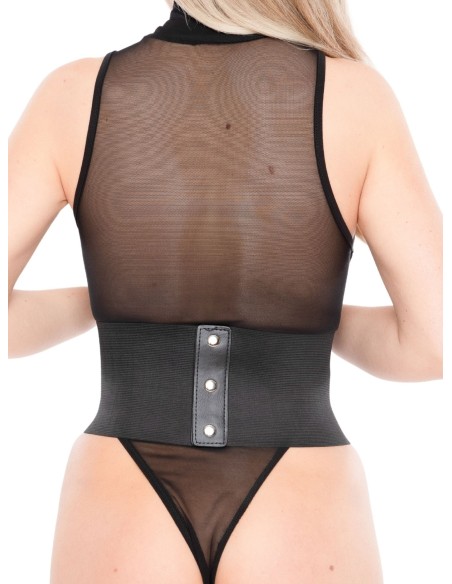 Corset À Lacets et Sangles Cinchery Noir - Guêpières et Corsets - 2