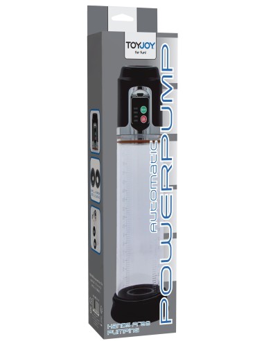 Pompe à Pénis Automatique Powerpump 18.5 x 5.8cm Noir