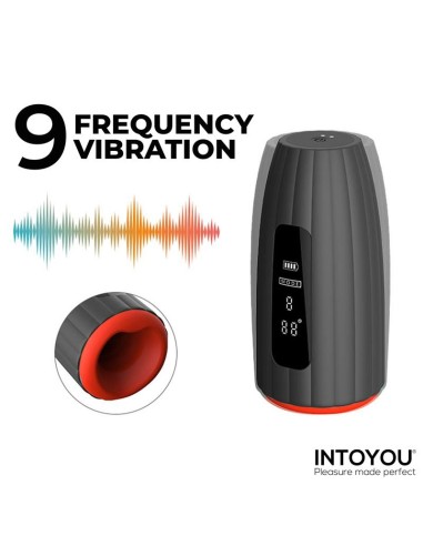 Masturbateur Vibrant et Chauffant Karter 10 x 4.5cm