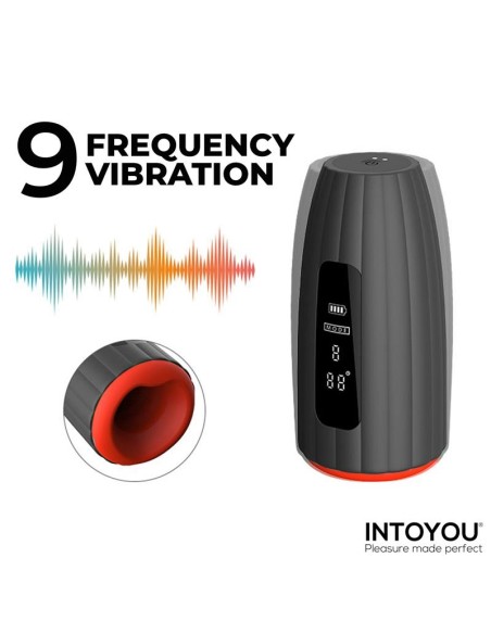 Masturbateur Vibrant et Chauffant Karter 10 x 4.5cm