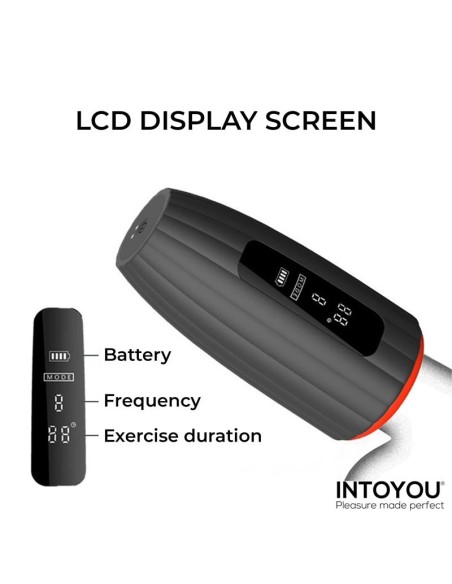 Masturbateur Vibrant et Chauffant Karter 10 x 4.5cm