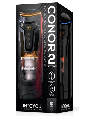 Masturbateur automatique chauffant Conor