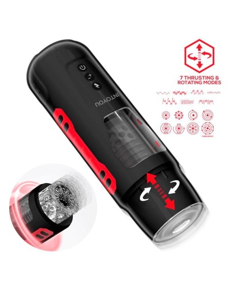 Masturbateur automatique Pyro Va-et-Vient et Rotations