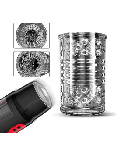 Masturbateur automatique Pyro Va-et-Vient et Rotations