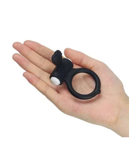 Anneau Vibrant Power Clit HEART – Noir Anneau Vibrant Power Clit HEART – Noir