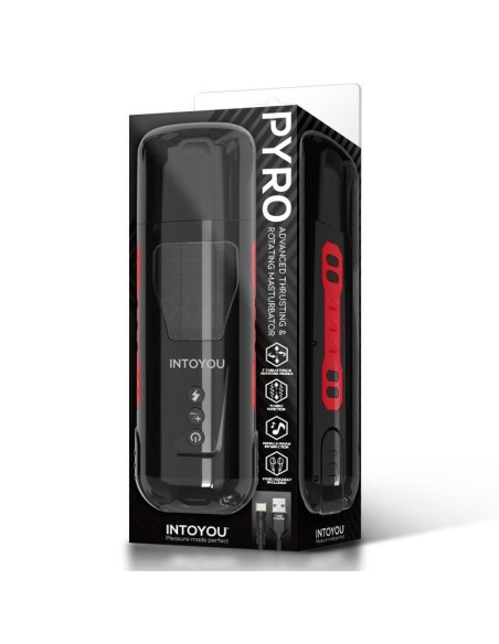 Masturbateur automatique Pyro Va-et-Vient et Rotations