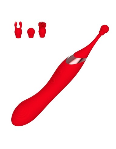 Stimulateur de clitoris Onax Double Pulse Rouge