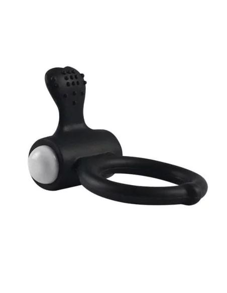 Anneau Vibrant Power Clit HEART – Noir Anneau Vibrant Power Clit HEART – Noir