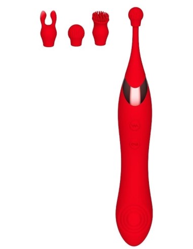 Stimulateur de clitoris Onax Double Pulse Rouge