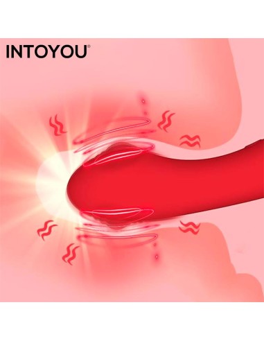 Stimulateur de clitoris Onax Double Pulse Rouge