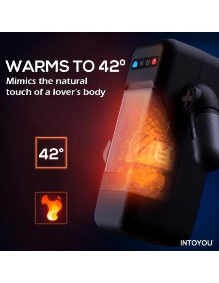 Masturbateur automatique Chauffant Elon Va-et-Vient - Masturbateurs Automatiques - 7
