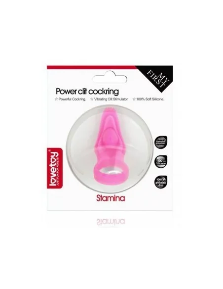 Anneau Vibrant Power Clit STAMINA – Rose