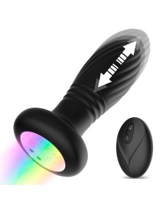 Plug vibrant à poussée Tainy 11 x 3.5cm