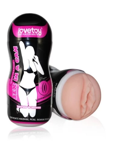 Masturbateur réaliste Stamina 16 x 6.5 cm