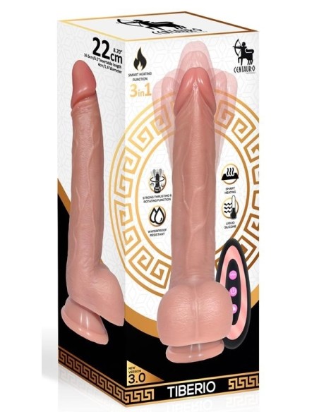 Gode vibrant Va-et-Vient Tiberio Centauro 18 x 4.3cm - Godes Vibrants - 2