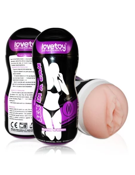 Masturbateur réaliste Stamina 16 x 6.5 cm