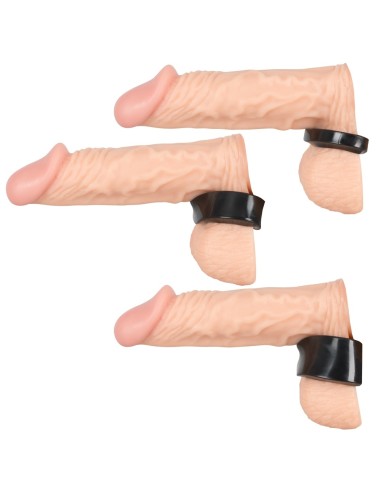 Kit de 3 Ballstretchers Stretching 25mm Noirs