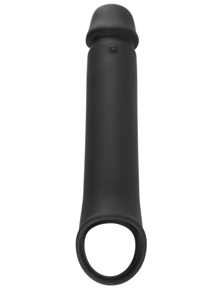 Gaine de pénis vibrante Extension Rebel 19 x 4.5cm