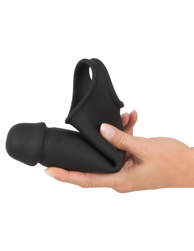 Gaine de pénis vibrante Extension Rebel 19 x 4.5cm