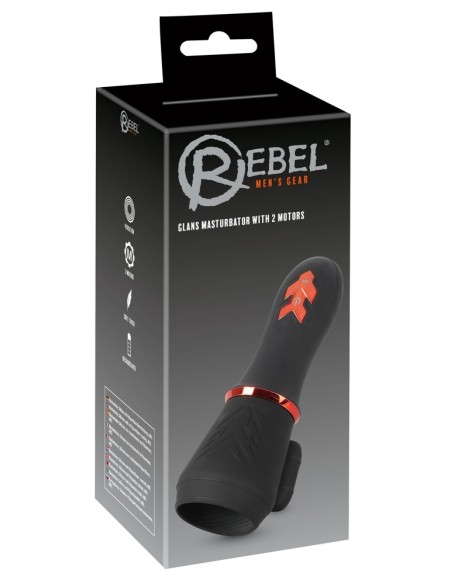 Masturbateur de gland Glans Rebel 10 Vibrations