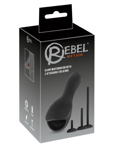 Masturbateur de gland et Tige d'urètre Glans Vibe Rebel - Tiges Urètre - 2