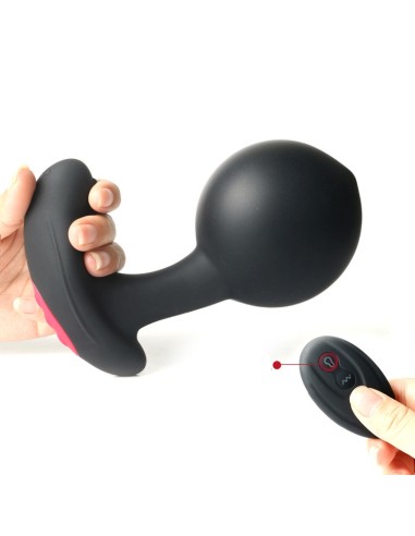 Plug Gonflable Vibrant Fatball 15 x 7.8cm