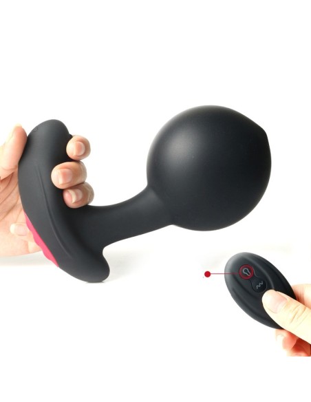 Plug Gonflable Vibrant Fatball 15 x 7.8cm