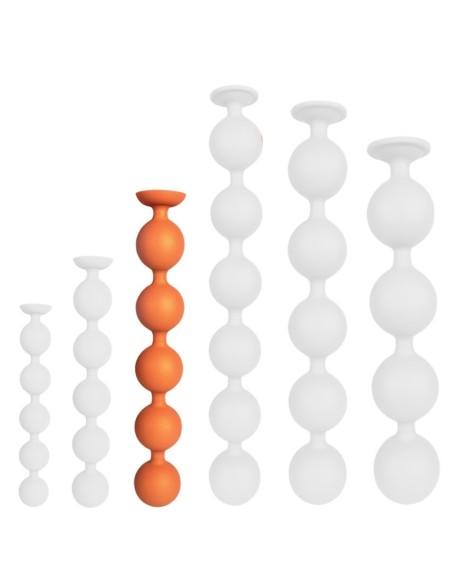 Boules anales Bulby Butt L 36 x 5.7 cm Orange Boules anales Bulby Butt L 36 x 5.7 cm Orange