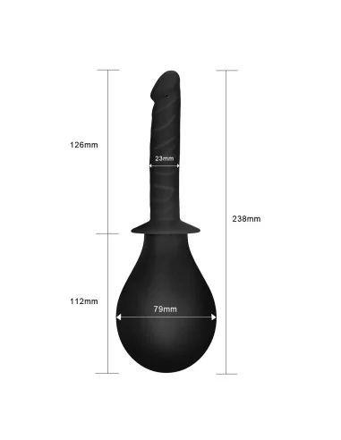 Poire de lavement anal Flexible 12 x 2 cm