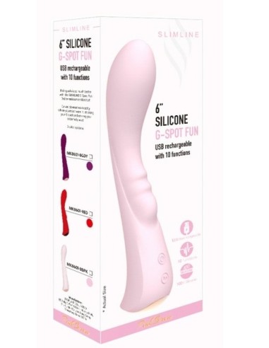 Vibro Point G Spotfun 13 x 3.4cm Rose