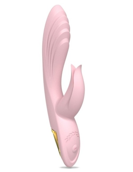 Vibro Rabbit Twist Vibe 12 x 3.4cm Rose