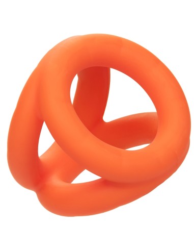Ballstretcher en silicone Alpha Tri-Ring 38 mm Orange