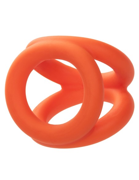 Ballstretcher en silicone Alpha Tri-Ring 38 mm Orange