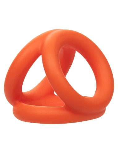 Ballstretcher en silicone Alpha Tri-Ring 38 mm Orange