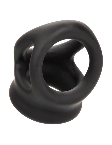Ballstretcher en silicone Alpha Dual 37 mm Noir Ballstretcher en silicone Alpha Dual 37 mm Noir