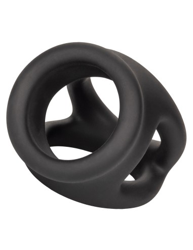 Ballstretcher en silicone Alpha Dual 37 mm Noir