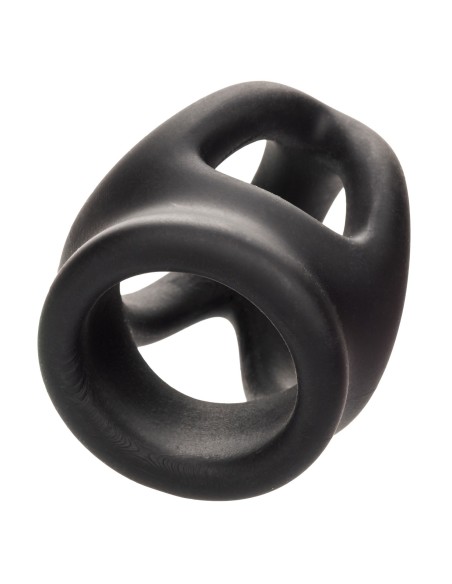 Ballstretcher en silicone Alpha Dual 37 mm Noir Ballstretcher en silicone Alpha Dual 37 mm Noir