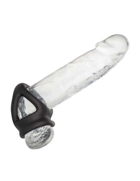 Ballstretcher en silicone Alpha Dual 37 mm Noir Ballstretcher en silicone Alpha Dual 37 mm Noir